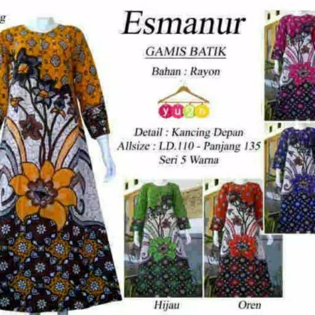 longdres lengan panjang esmanur daster busui daster adem yannstore