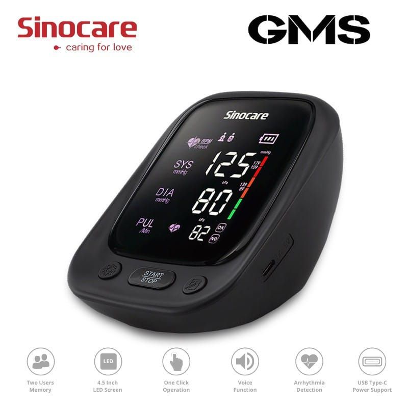 Tensimeter Digital Sinocare AES - U181 / Tensi Digital Sinocare Garansi Resmi