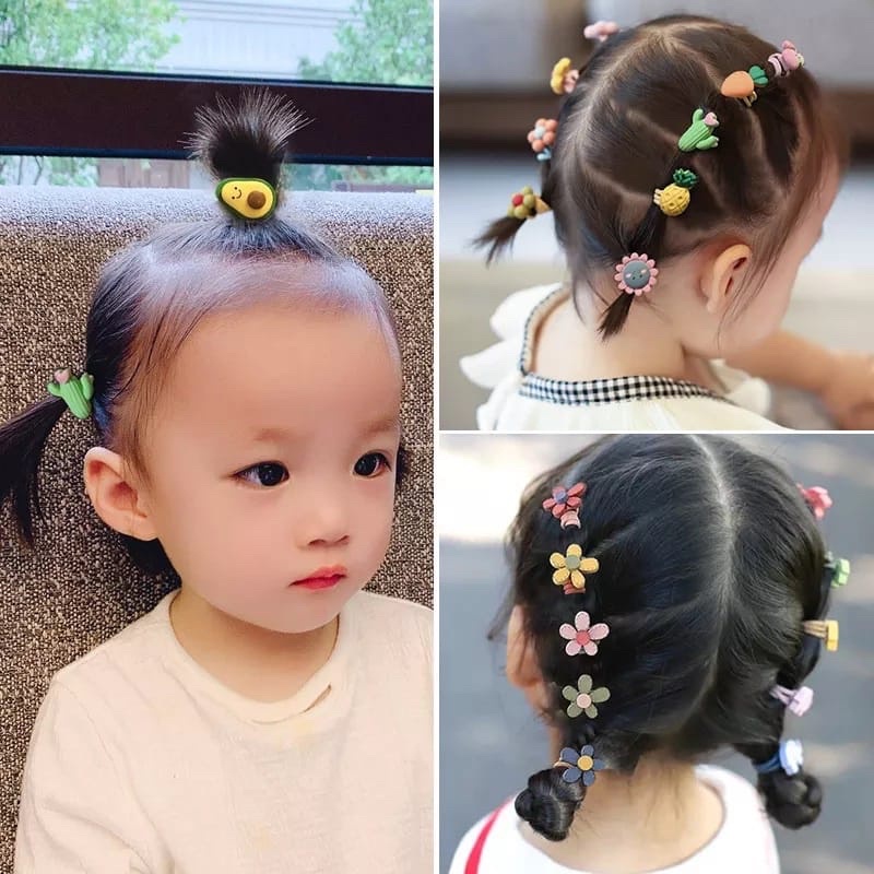 IKAT RAMBUT ANAK MINI + KARAKTER LUCU