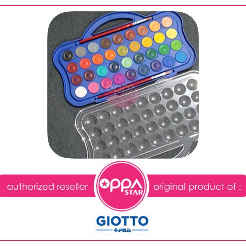 

Giotto Acquerelli mini set 36 warna Cat Air Watercolors block