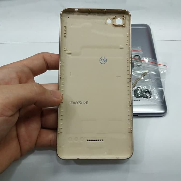 Tutup belakang backcover backdoor XIAOMI REDMI 6A 1 slot sim ORIGINAL