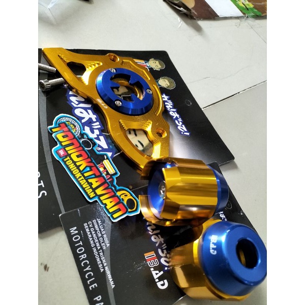 Cover gear Vixion plus Jalu as roda Jalu as roda cnc plus cover gear cnc motor vixion