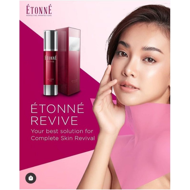 Etonne revive 50ml cream anti aging,flek hitam, whitening