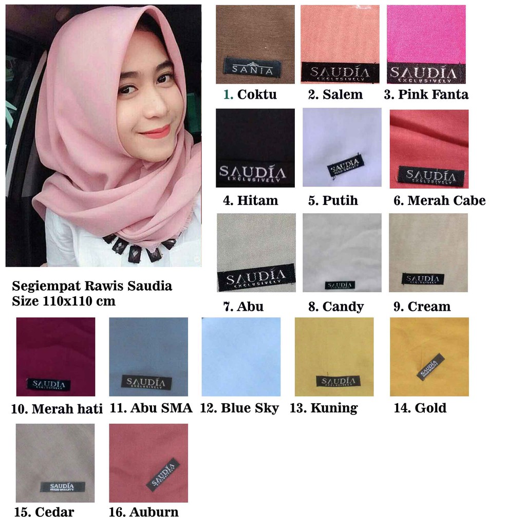 (COD) Segiempat Saudia Rawis ExclusiveLy