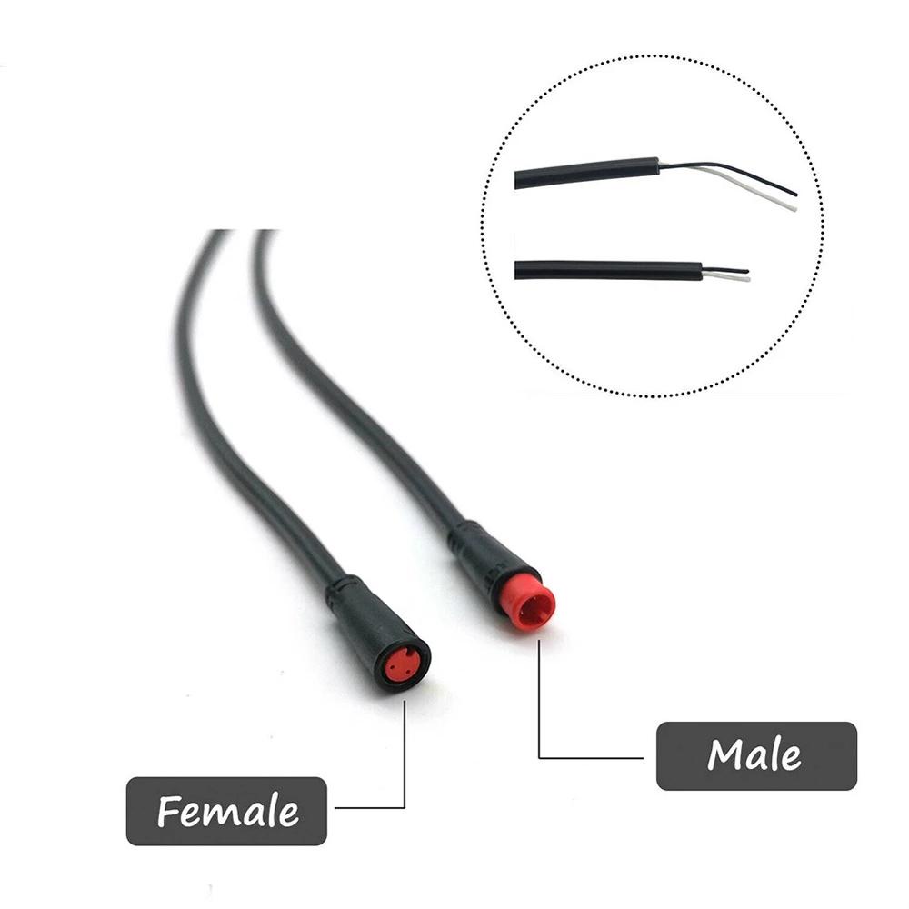 Nickolas1 Kabel Konektor Ebike Bersepeda Kabel Konversi Sepeda Listrik Untuk E-Bike Female Male Cables2 3 4 5 6 Pin Julet Basic Cable