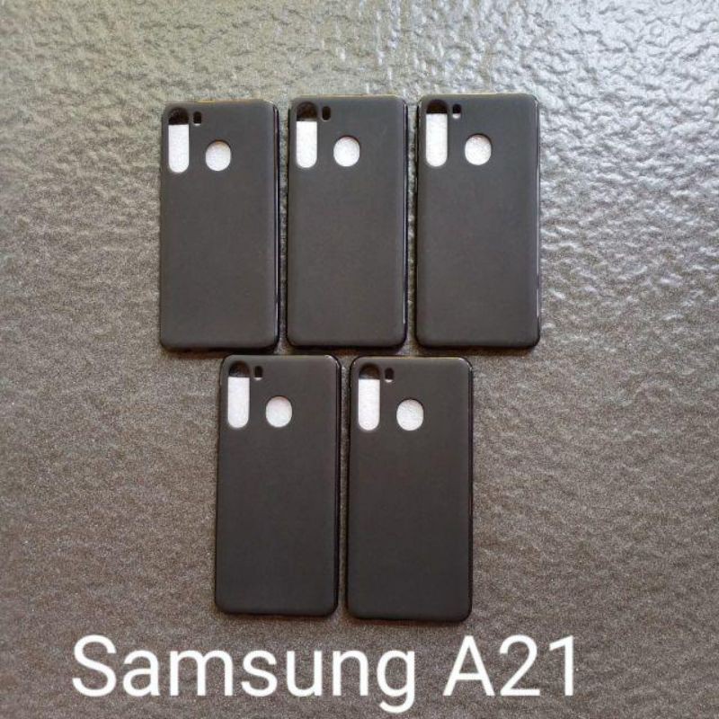 Case Samsung A21 soft softcase softshell silikon cover