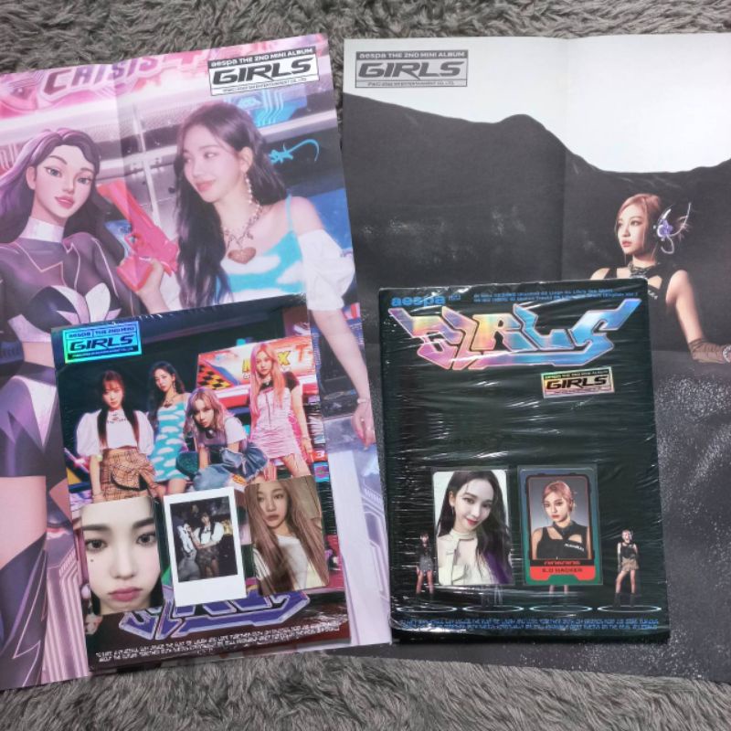 Album Photocard aespa Girls Karina Ningning Giselle