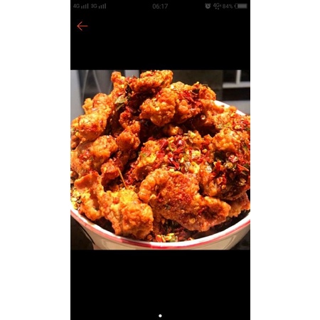 

kulitcrispy pedas daun jeruk