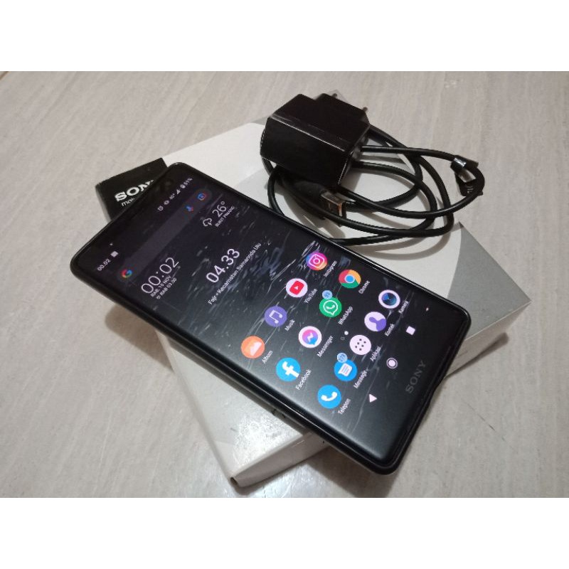 Jual Sony Xperia Xz2 Softbank Black Fullset Oem Shopee Indonesia