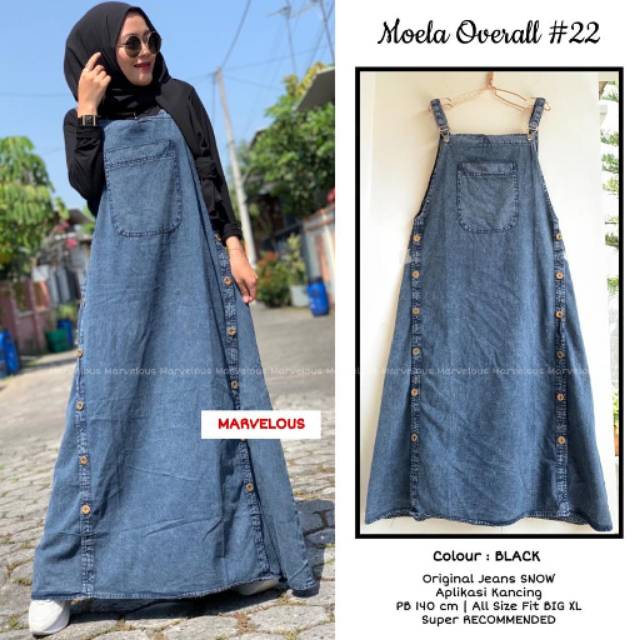 Moela Overall # 22 Marvelous | Overall Jeans Rok