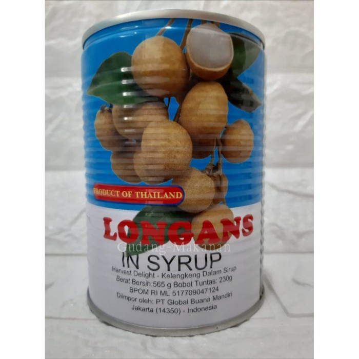

Longan Kaleng / Longans in syrup 565 gr