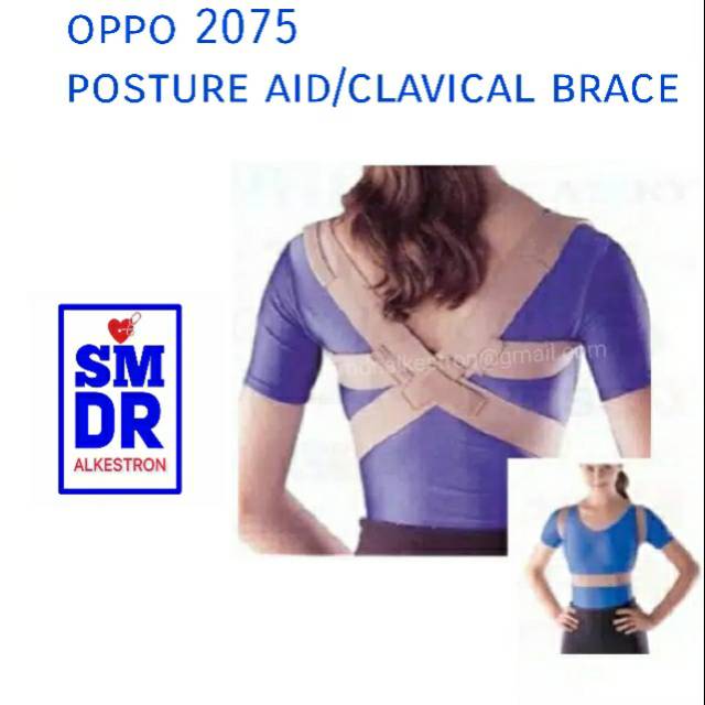 Posture aid clavicle brace oppo 2075 supporter bahu pundak