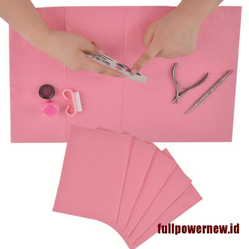 【COD】Portable Disposable Nail Art Clean Pad Desk Mat for Beauty Protection Paper