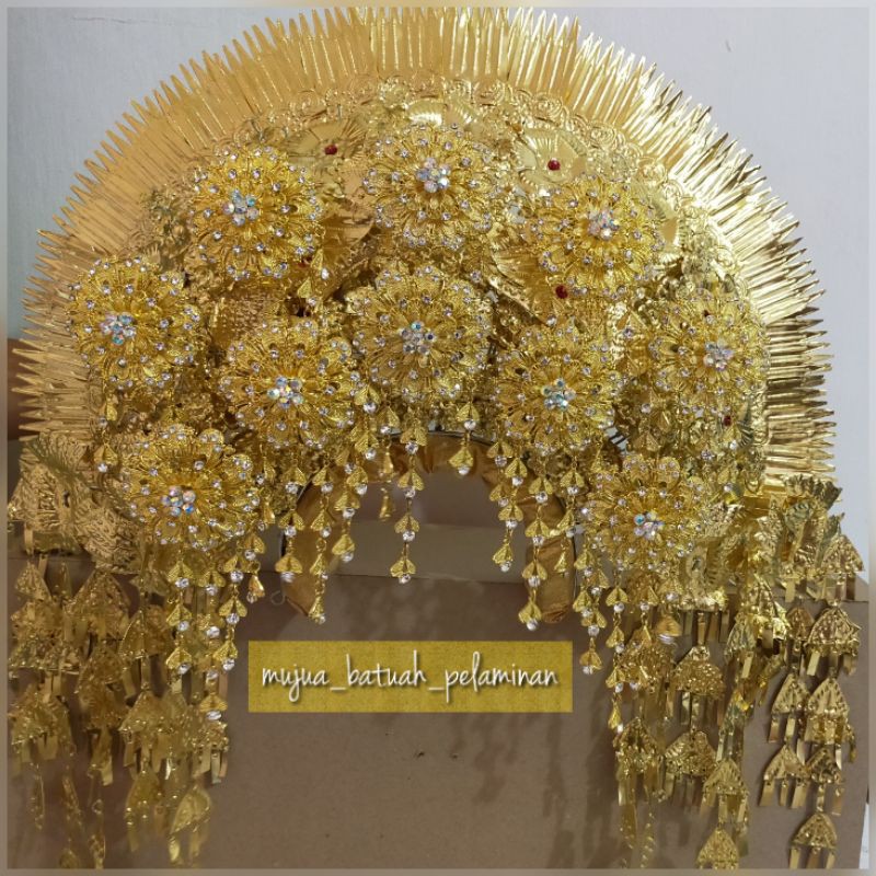 Mahkota Pengantin Sunting Penganten Suntiang Manten Padang Pengantin Minang