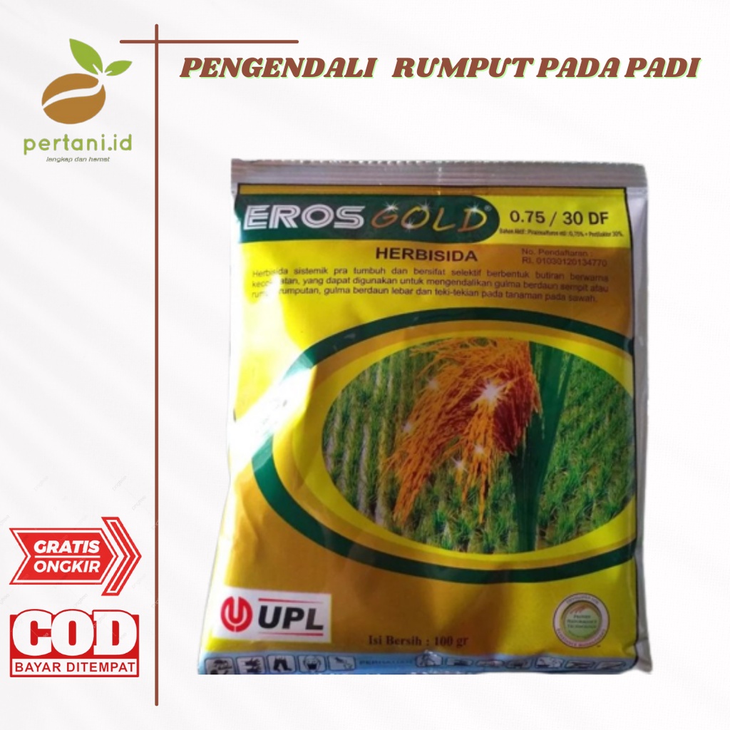 HERBISIDA PADI EROS GOLD 100GR- HERBISIDA RUMPUT PADI