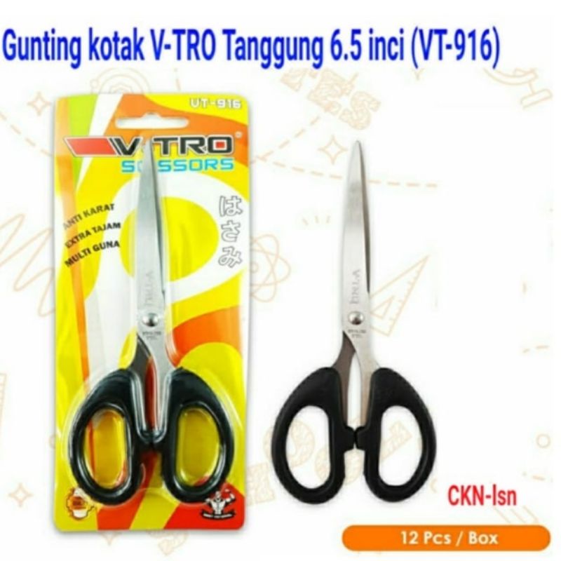 

Gunting Kotak V-Tro Tanggung 6,5 Inci