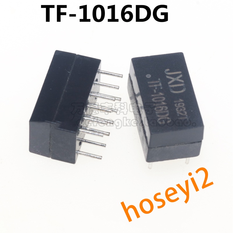 10pcs TF-1016DG Network Transformer JXD Brand DIP-12 In-line