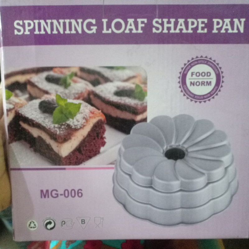 

LOYANG SPINNING LOAF SHAPE PAN