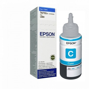 Tinta Epson T6732  (Cyan) (C13T673299) 673