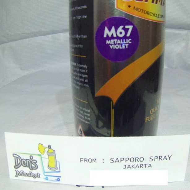 SAPPORO ULTIMATE METALLIC VIOLET M67 400 ML