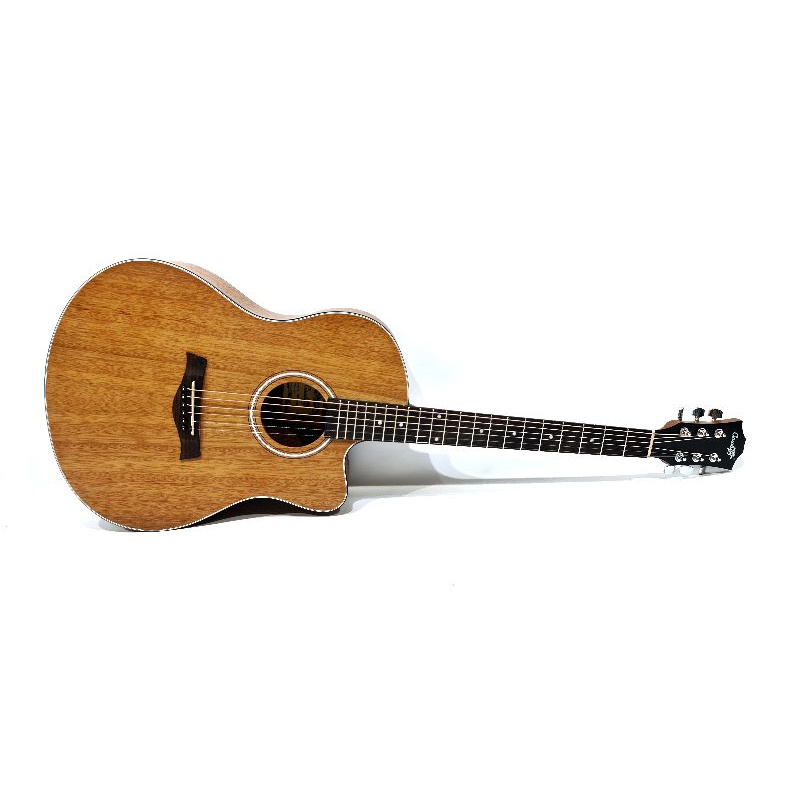 Gitar Akustik Merk Cowboy Original Tipe GWC-39 NS Warna Brown Senar String Trusrod Murah Jakarta