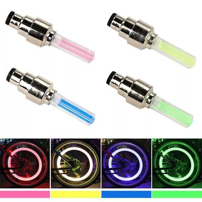 Tutup Pentil Led Ban Motor Led Bike Car Tire Neon Wheel Led Mobil