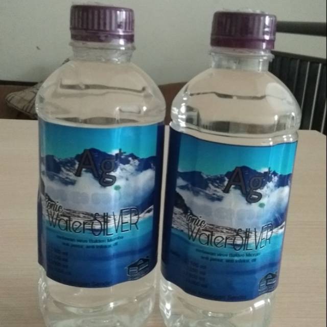Air ion perak 20 ppm 1 liter