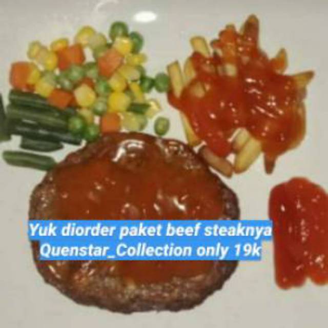 

PAKET EKONOMIS STEAK SAPI / BEEF STEAK