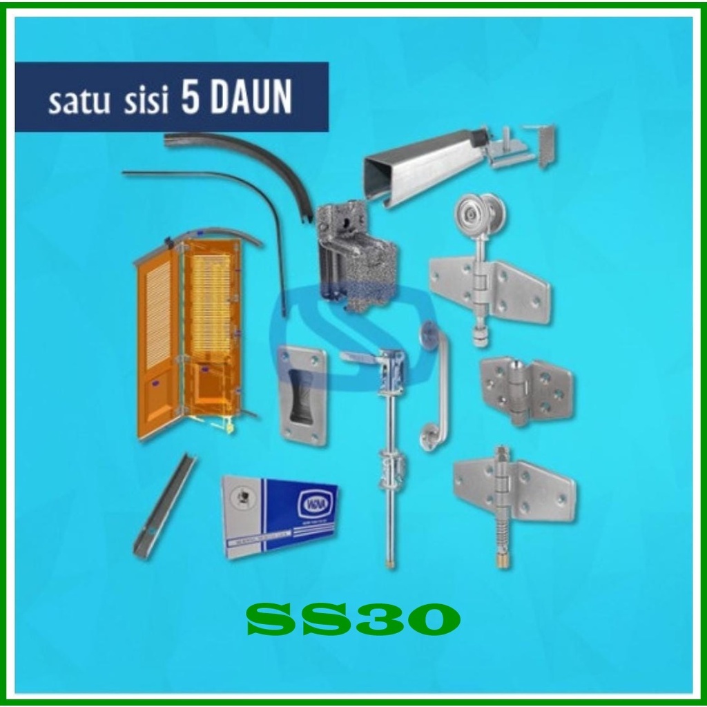 REL PINTU GARASI TIKUNG UNTUK 5 DAUN PINTU MERK SS30