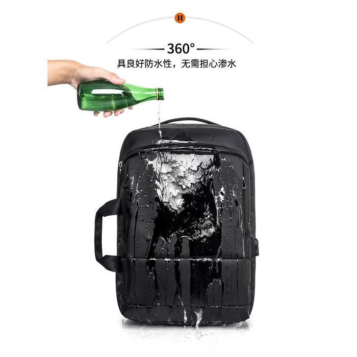 KAKA KA-509 - Lightweight Casual 20L Backpack with USB Charging Port - Tas Ransel Pria Fashionable