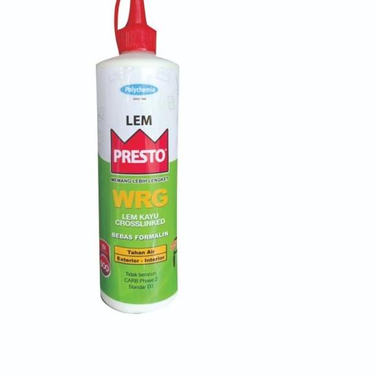 

Lem Kayu Presto WRG 600gr crosslinked interior exterior