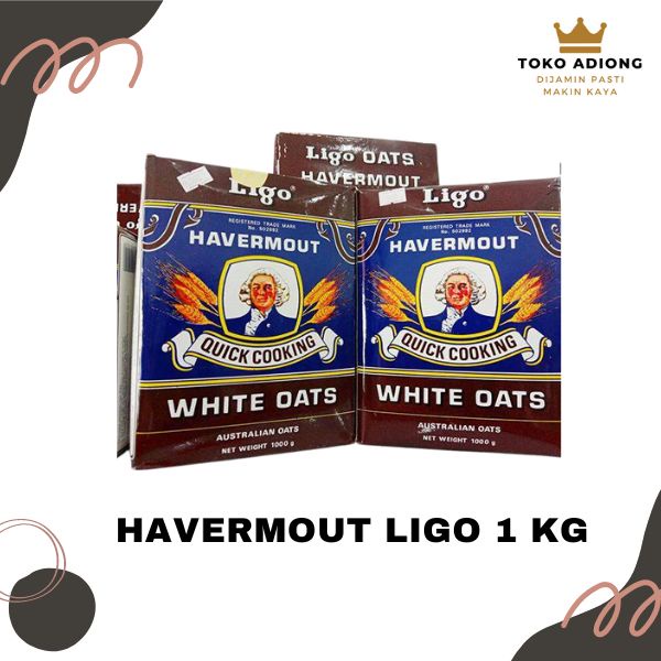

HAVERMOUT - LIGO - QUICK COOKING - WHITE OATS - AUSTRALIAN OATS 1000 GR