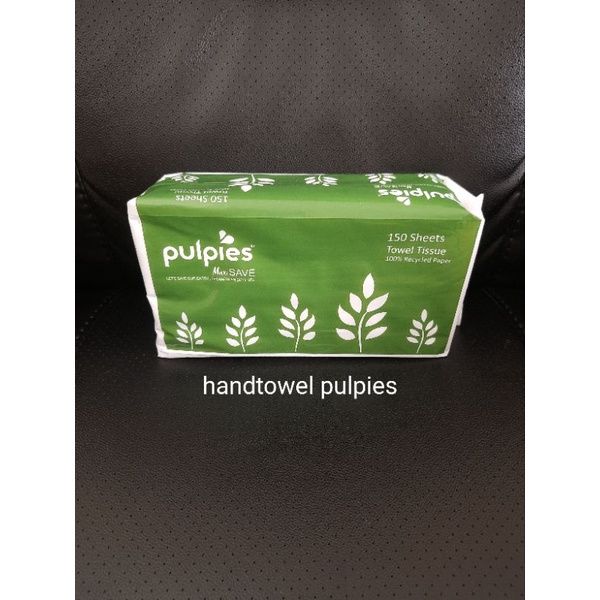 Jual tissu tisu hand towel multifold PULPIES 150sheet tissue wastafel