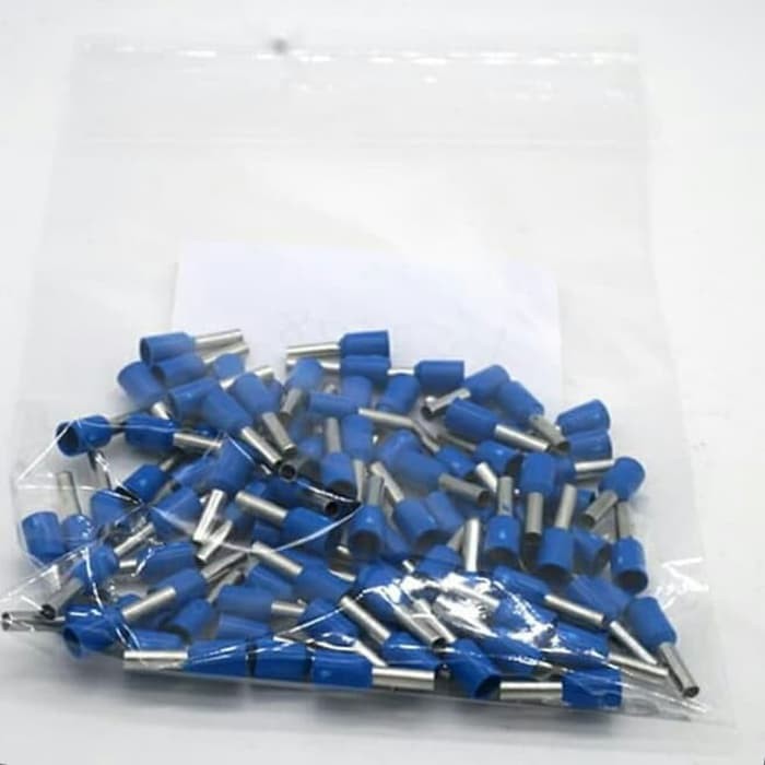 skun pin / lurus KSP E7508 untuk kabel 0.75mm biru - Biru