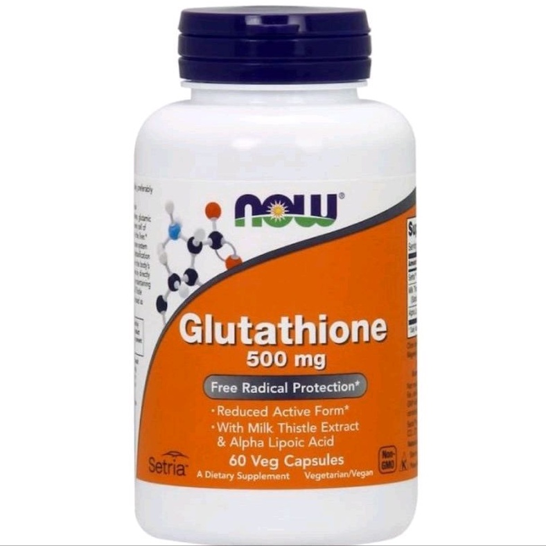 Now Foods Glutathione 500Mg (60)