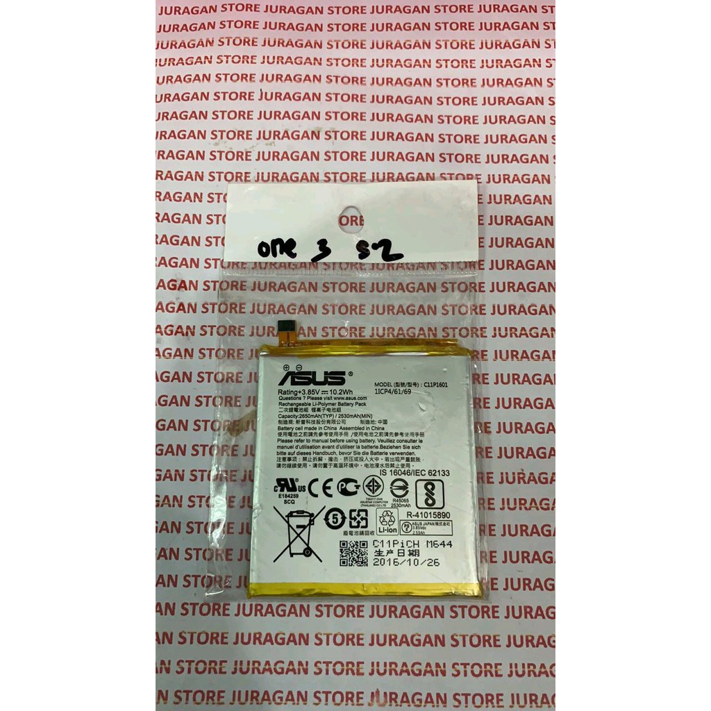 BATERAI BATRE BATTERY ZENFONE 3 5.2 ZE520KL ORIGINAL