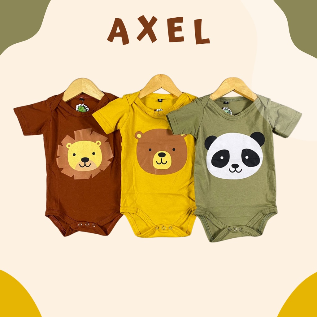 6-12BLN BOBYSUIT BABY BOY AXEL JUMPER BAYI LAKI-LAKI