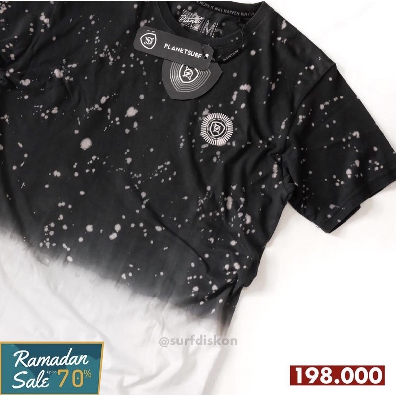 T-shirt Planet Surf Mono 201c Black Original Planet Surf