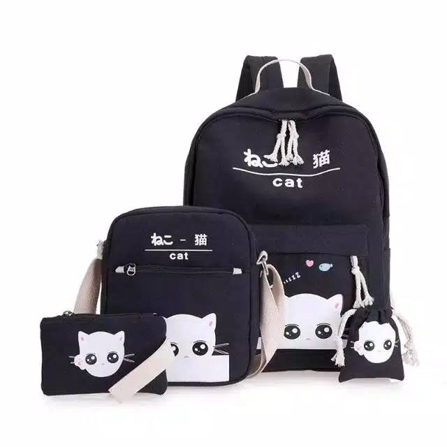 WHITE CAT - Tas Ransel Sekolah