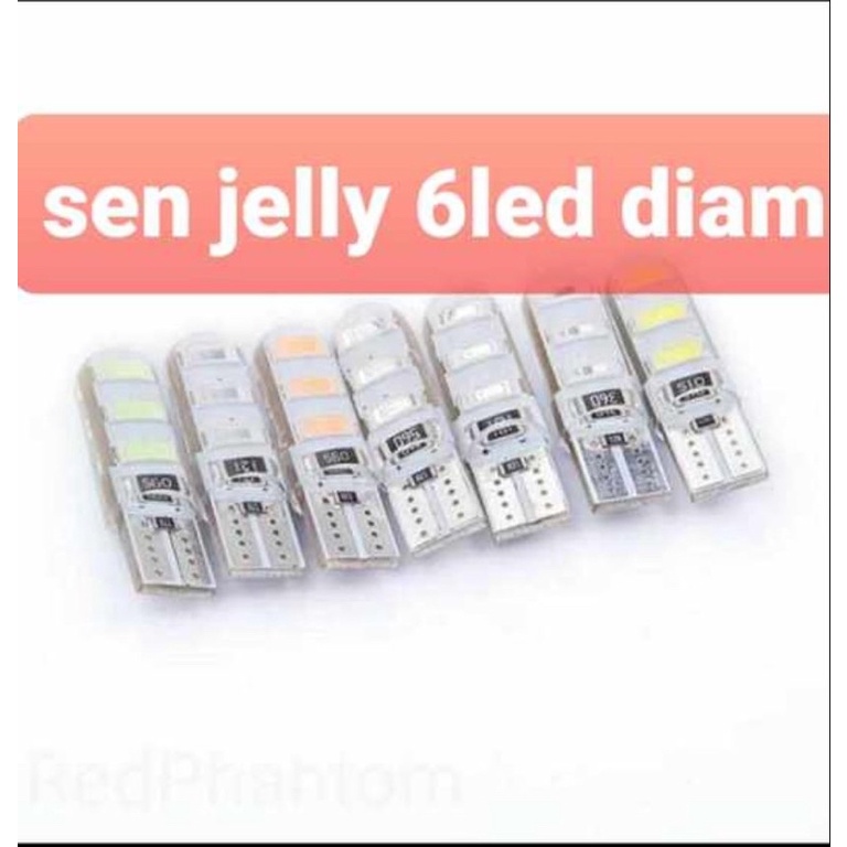 lampu/bholam sen jelly diam 6led