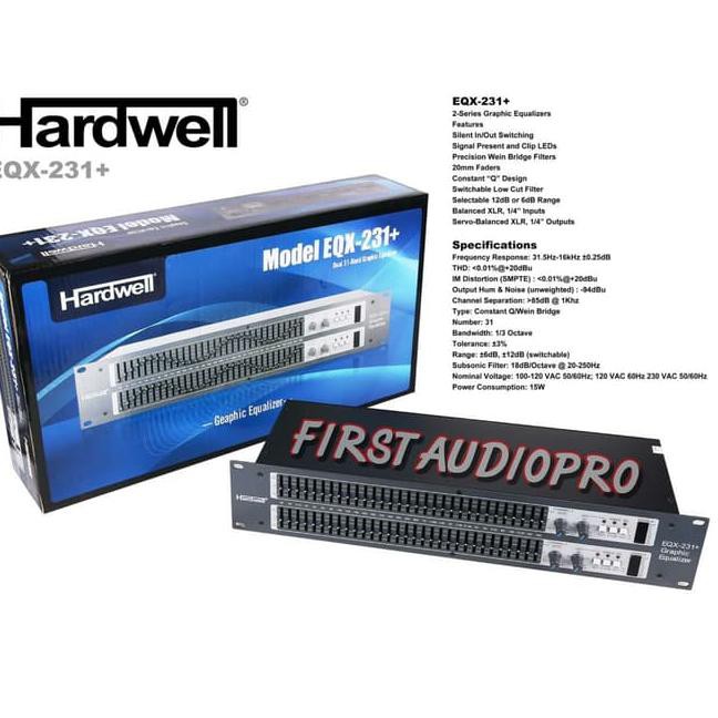 _ WC7 EQ / Equaliser Hardwell EQX 231+ / EQX231+ / EQX 231 + Original ☆