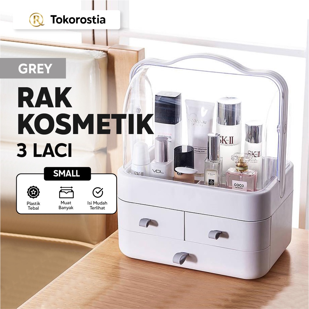 Rak Kosmetik / Kotak Kosmetik / Beauty Case / MakeUp Organizer Ukuran Normal