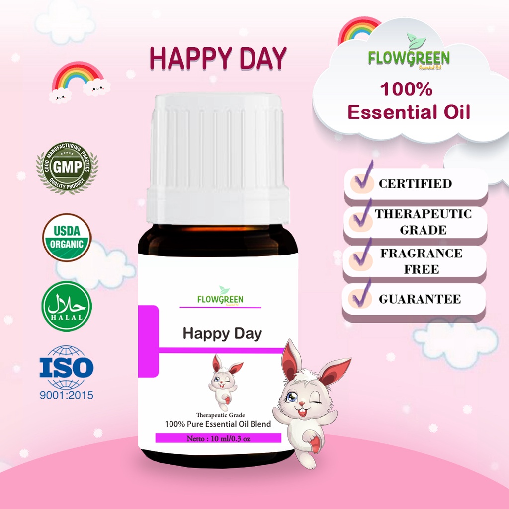 Flowgreen Happy Day Essential Oil Diffuser Difuser Humidifier