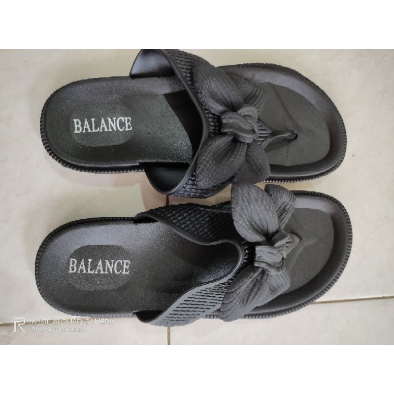 12.12 Birthday Sale New BLC 1607-K11 Sandal Jelly Steffy [bacadeskripsi-Black