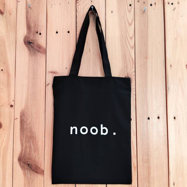 TOTEBAG NOOB BAHAN PREMIUM (ADA RESLETINGNYA) (BISA COD BAYAR DI TEMPAT)