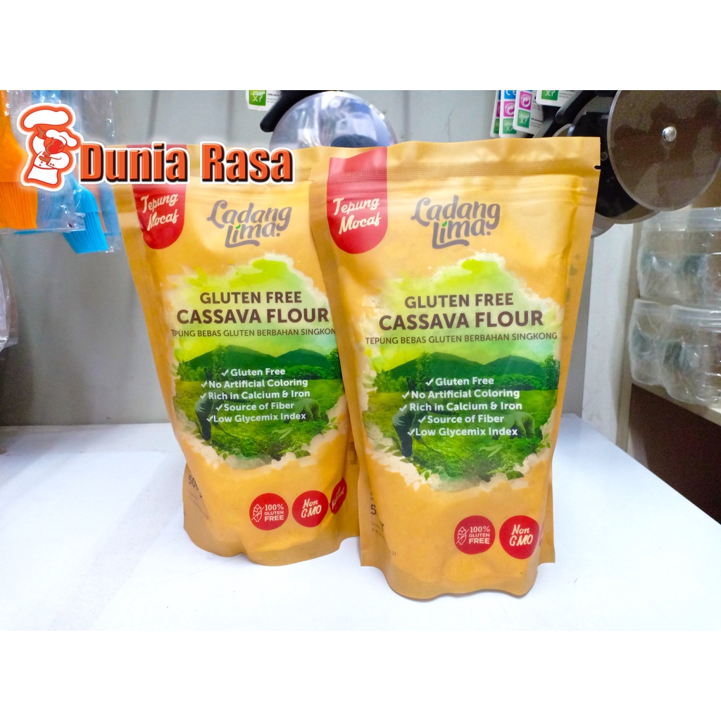 

Ladang Lima Cassava Flour/Tepung Singkong Gluten Free 500gr