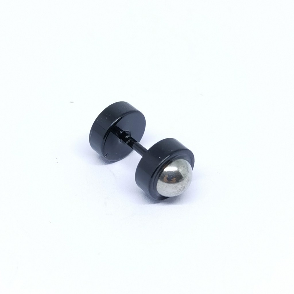 [SIAP KIRIM ] Anting roda | Anting Stainles steel Warna hitam | Skz 313