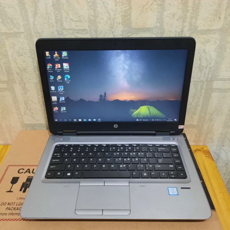 Laptop HP Probook 640 G2, Core i5-6300U Ram 8GB SSD 128GB HD Graphics 520 windows 10 siap pakai