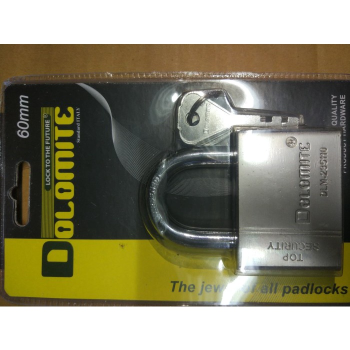 GEMBOK 60MM KUNCI PINTU BANGUNAN MURAH, SECURITY, DOLOMITE 2203