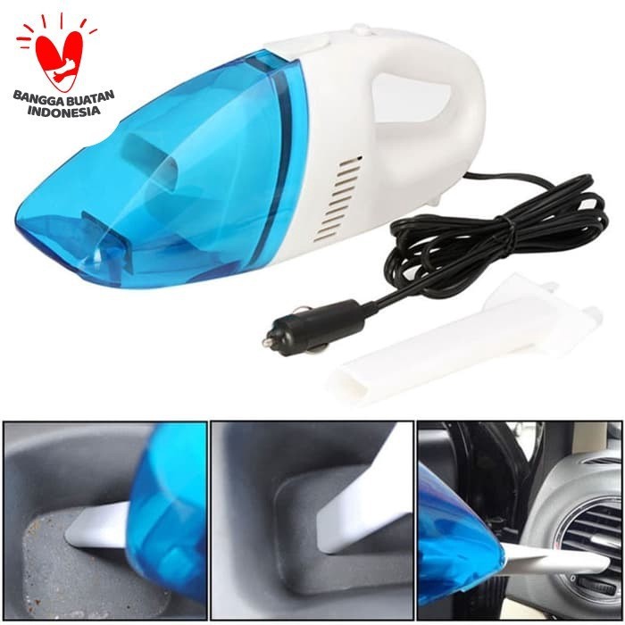 VACUUM CLEANER HIGH POWER PORTABLE UNTUK INTERIOR MOBIL ORIGINAL VAKUM